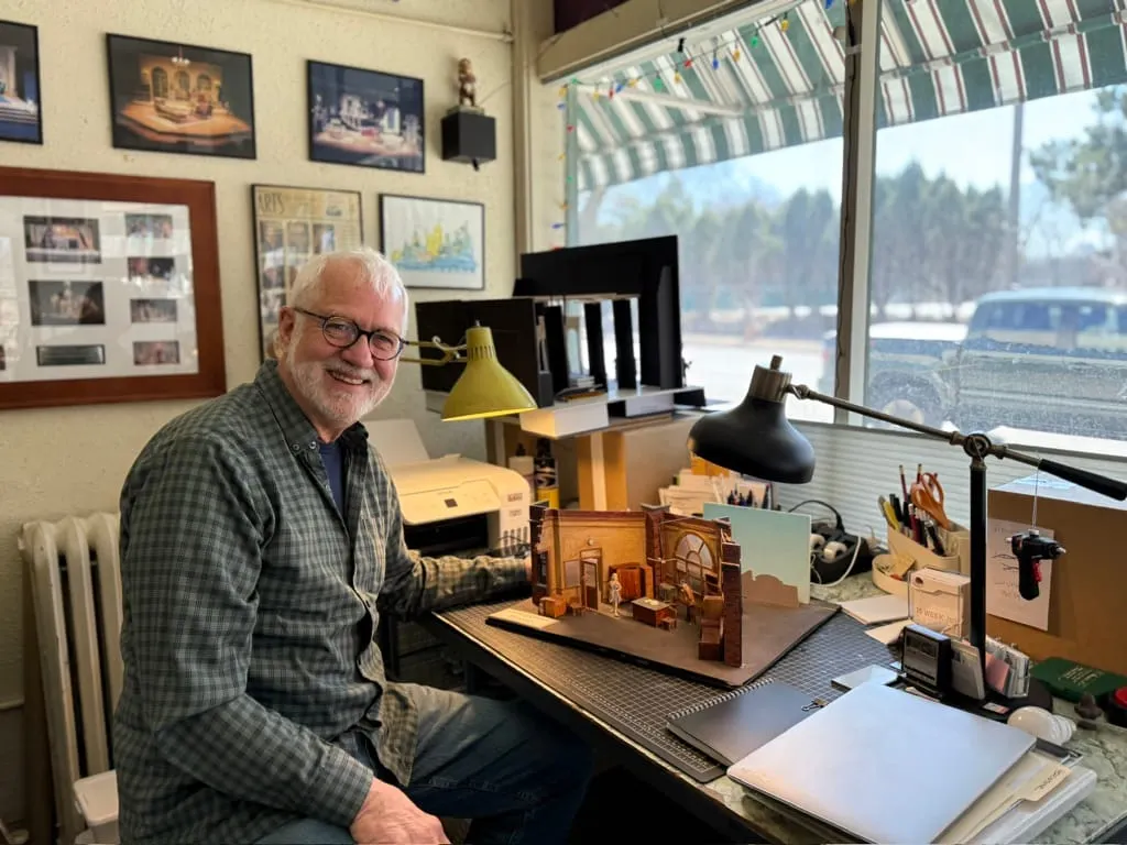 🎭 Inside the small world where Rick Polenek builds small worlds