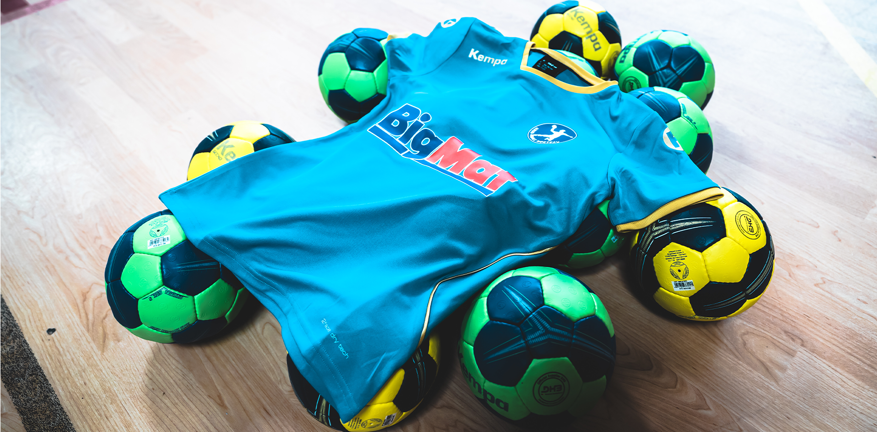 Maillot de sport avec inscription Big Mat 