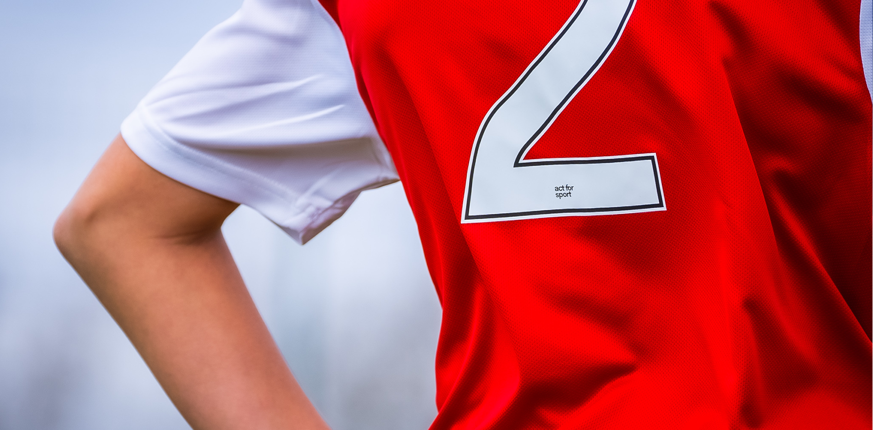 Maillot avec inscription Act For Sport