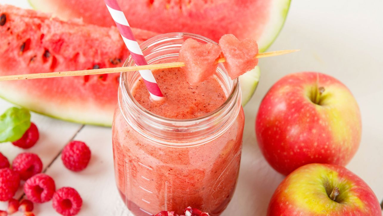 Apples Berries and Watermelon