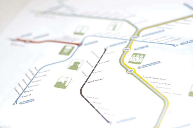 Central Dublin detail