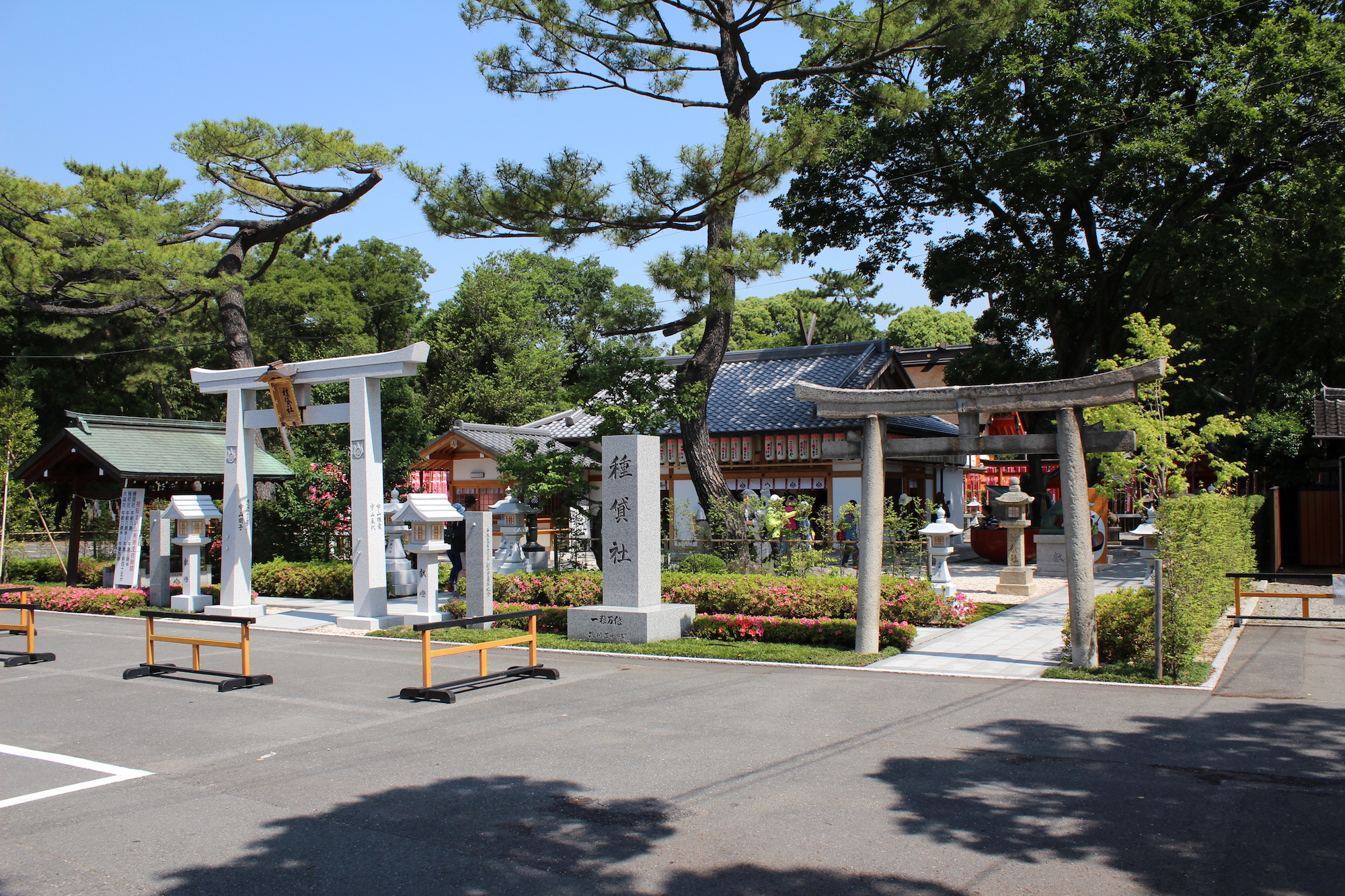 Small shrine outside of Osaka