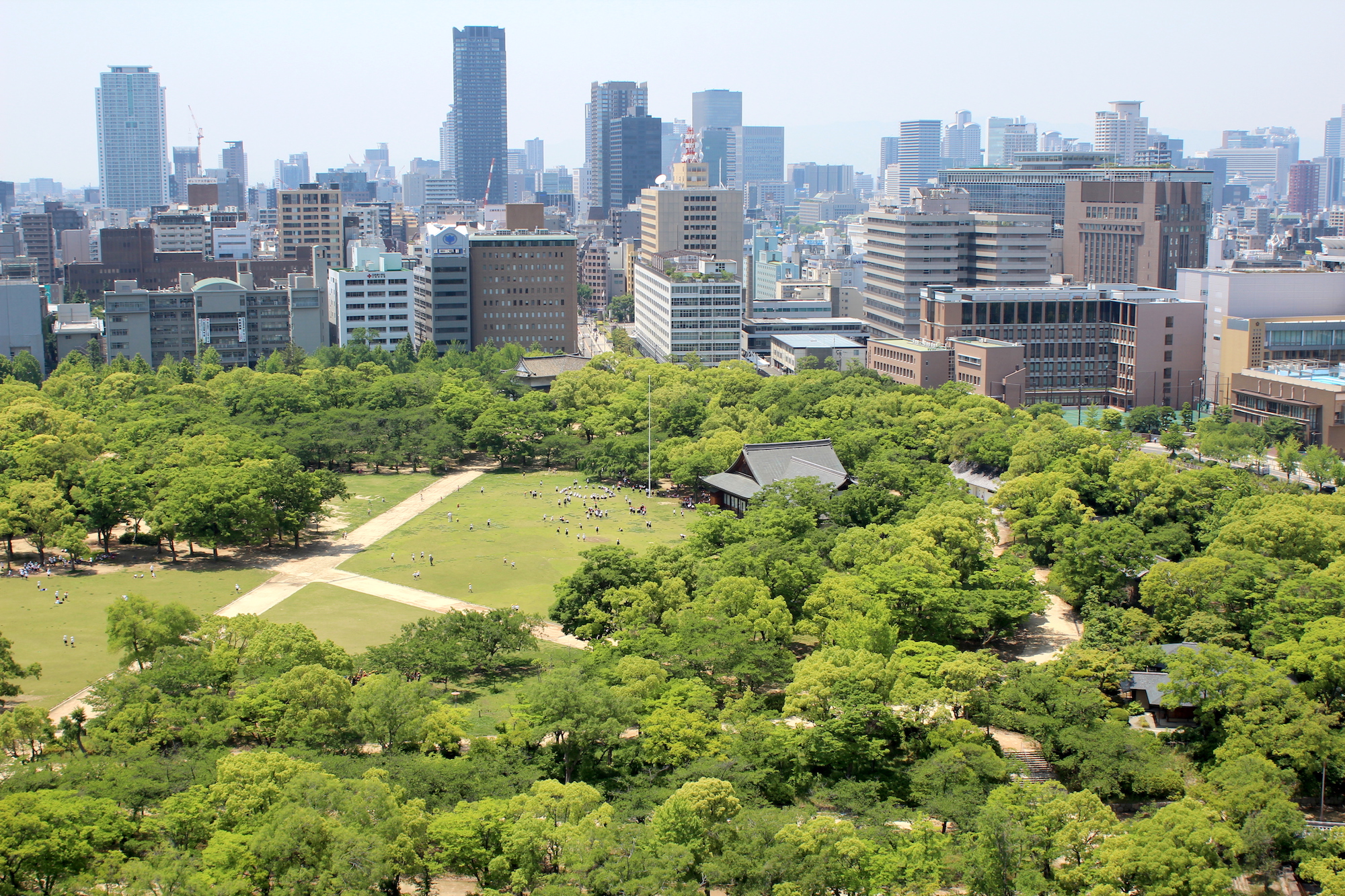 Large public park in Japan