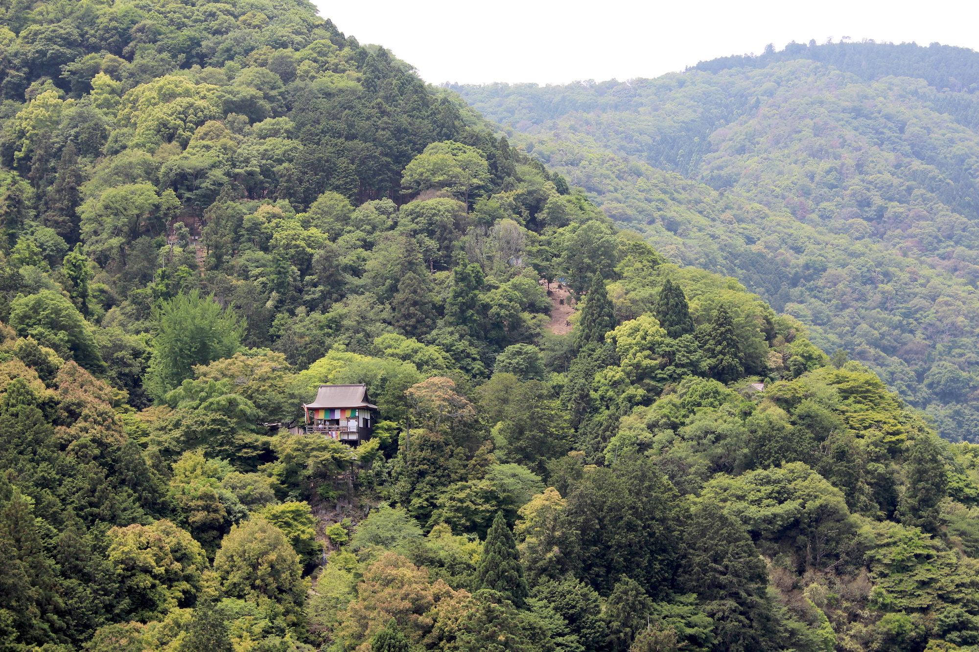 A small home in the the Arashiyama countryside