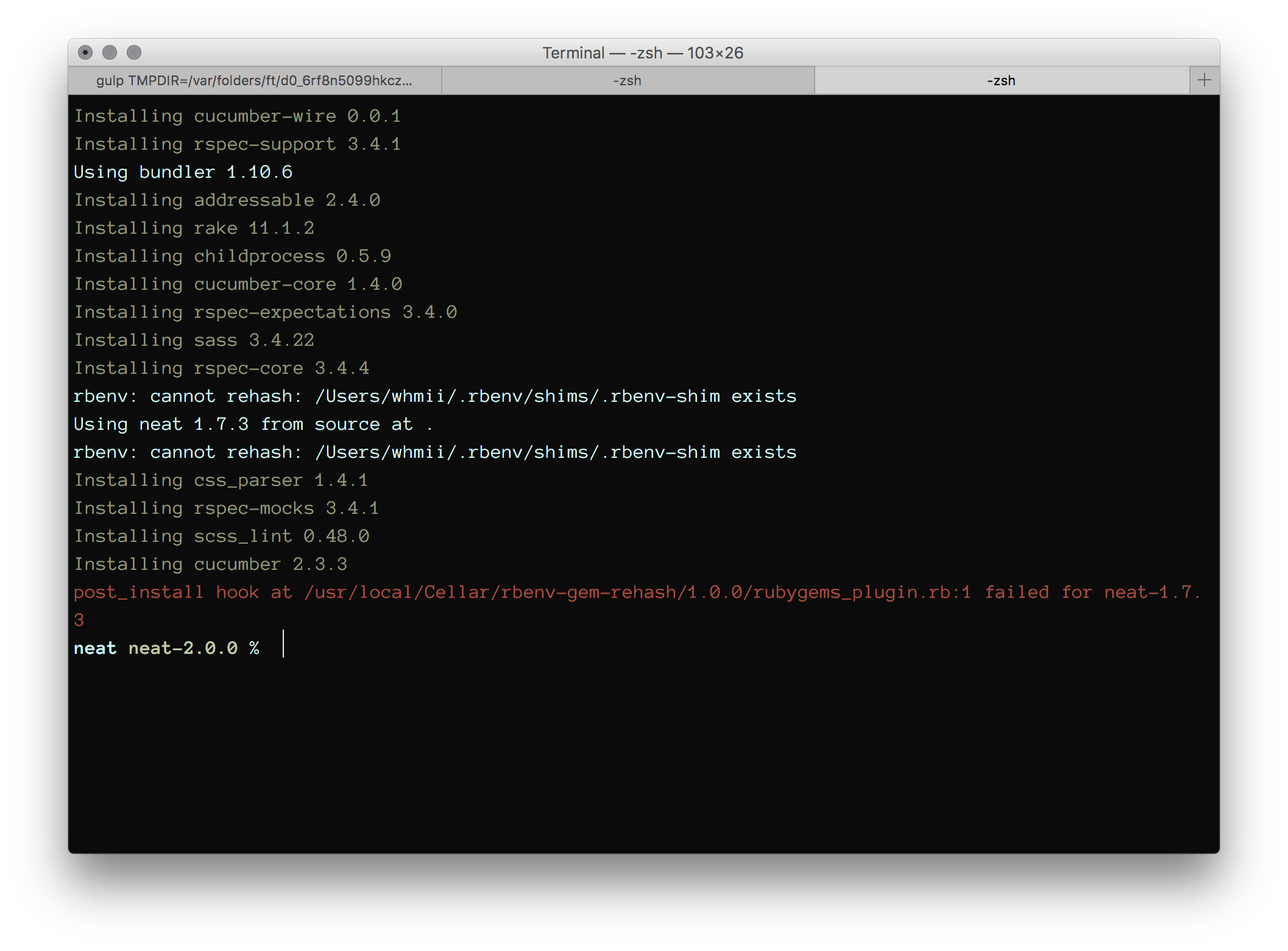 Tech 49 Terminal theme