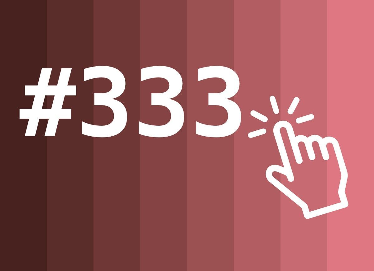 It's not a race, we're in this together