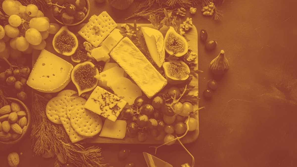 A little Christmas cheese