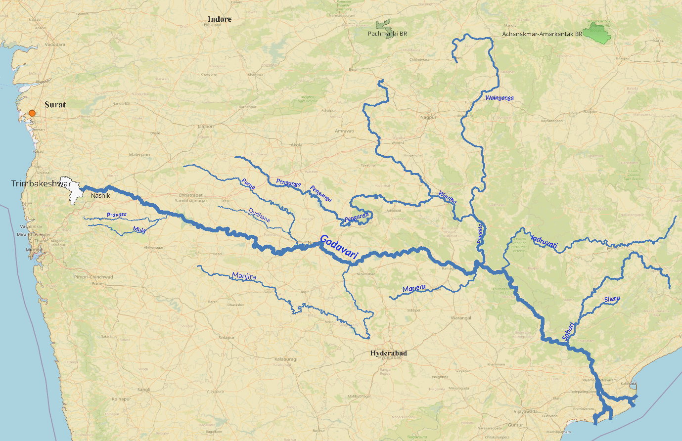 Godavari River System