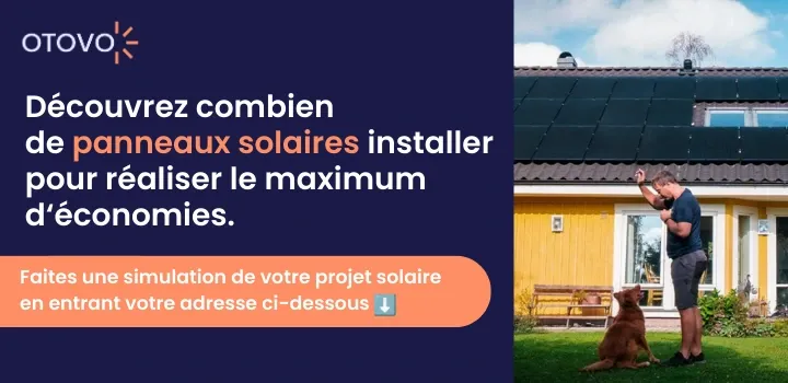 nombre de panneaux solaires autoconsommation maison