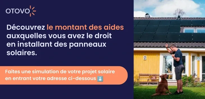 bannière aides installation panneaux solaires