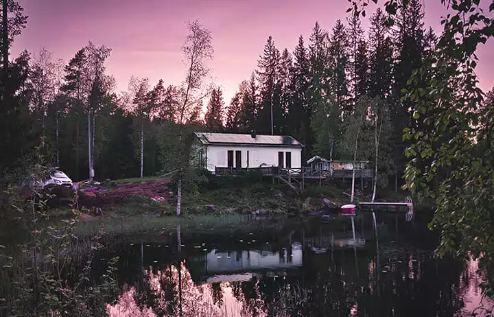 maison autonome panneau solaire