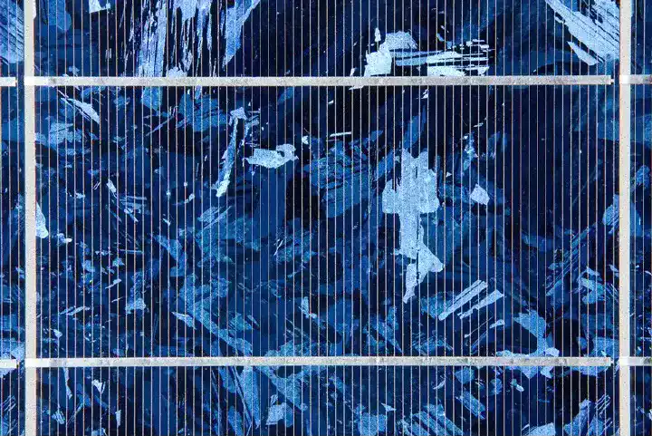 panneau solaire polycristallin