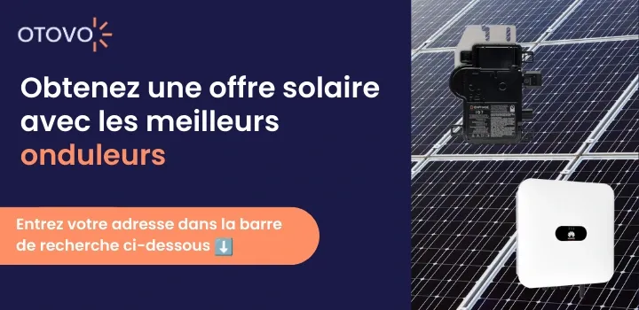 bouton obtenez une offre solaire avec les meilleurs onduleurs