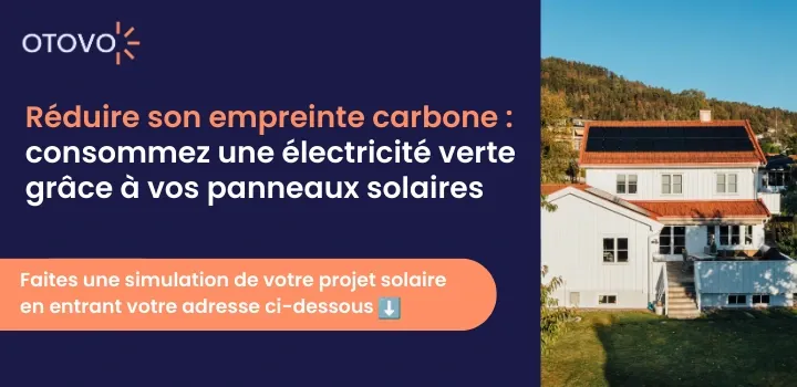 bouton : réduisez votre empreinte carbone grâce à vos panneaux solaires