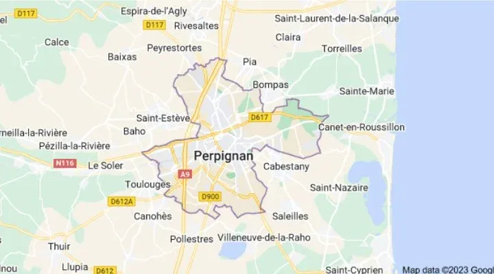 carte perpignan