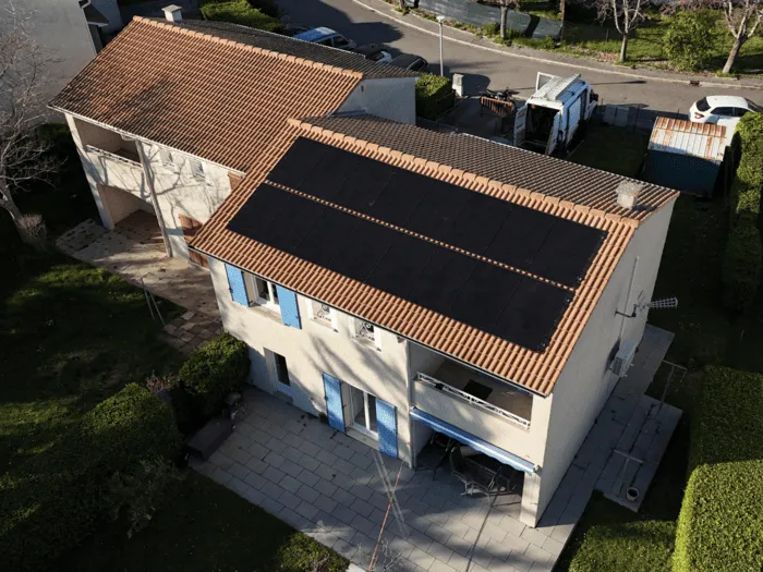 panneaux solaires full black