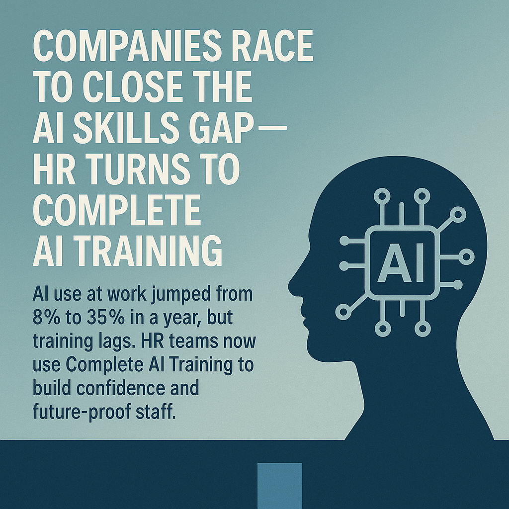 HR Leaders Turn to Complete AI Training to Build an AI-Ready Workforce