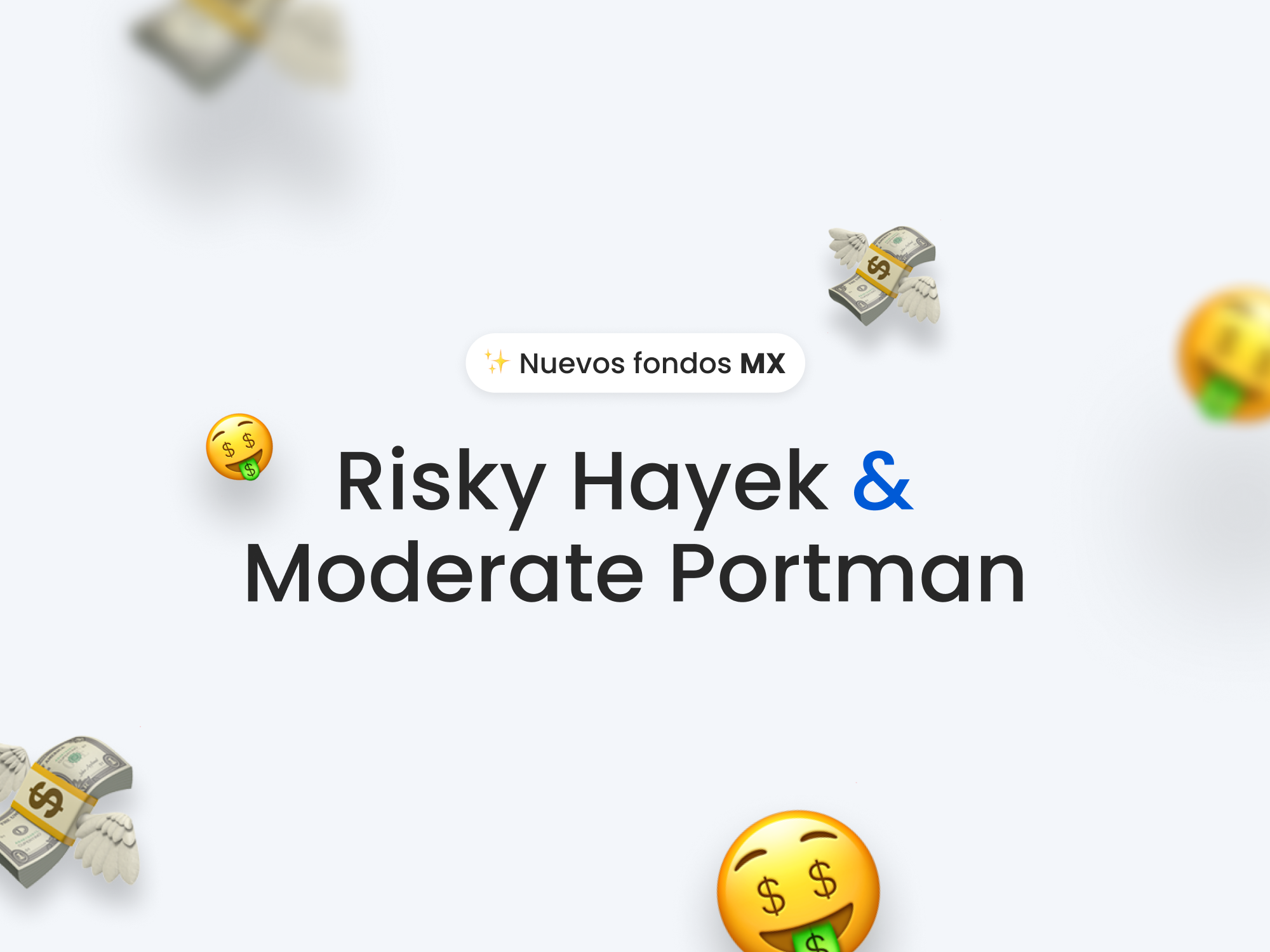Por fin, Hayek y Portman a tu servicio