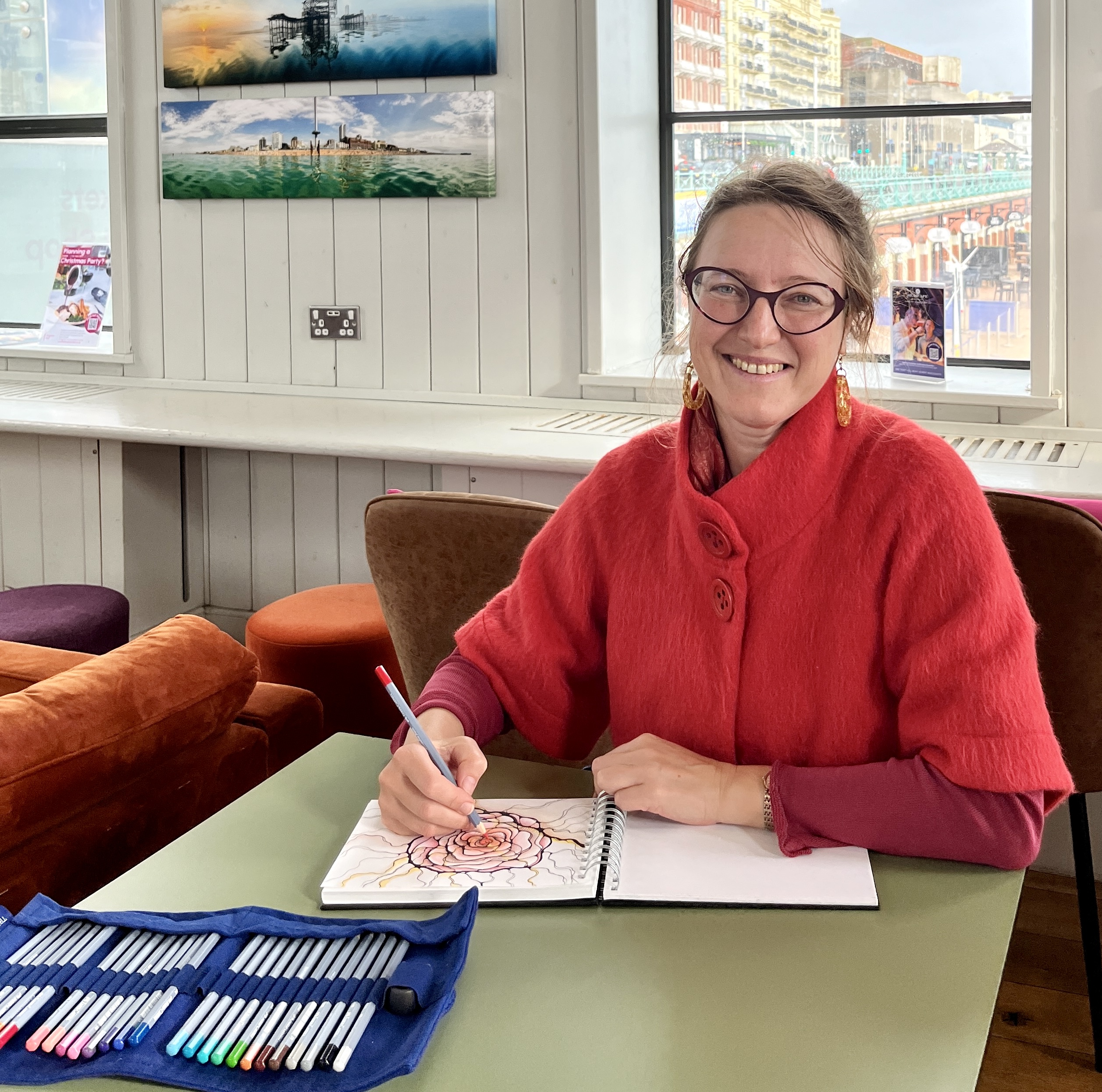 Margarita Steinberg drawing NeuroGraphica (Oct 2024)