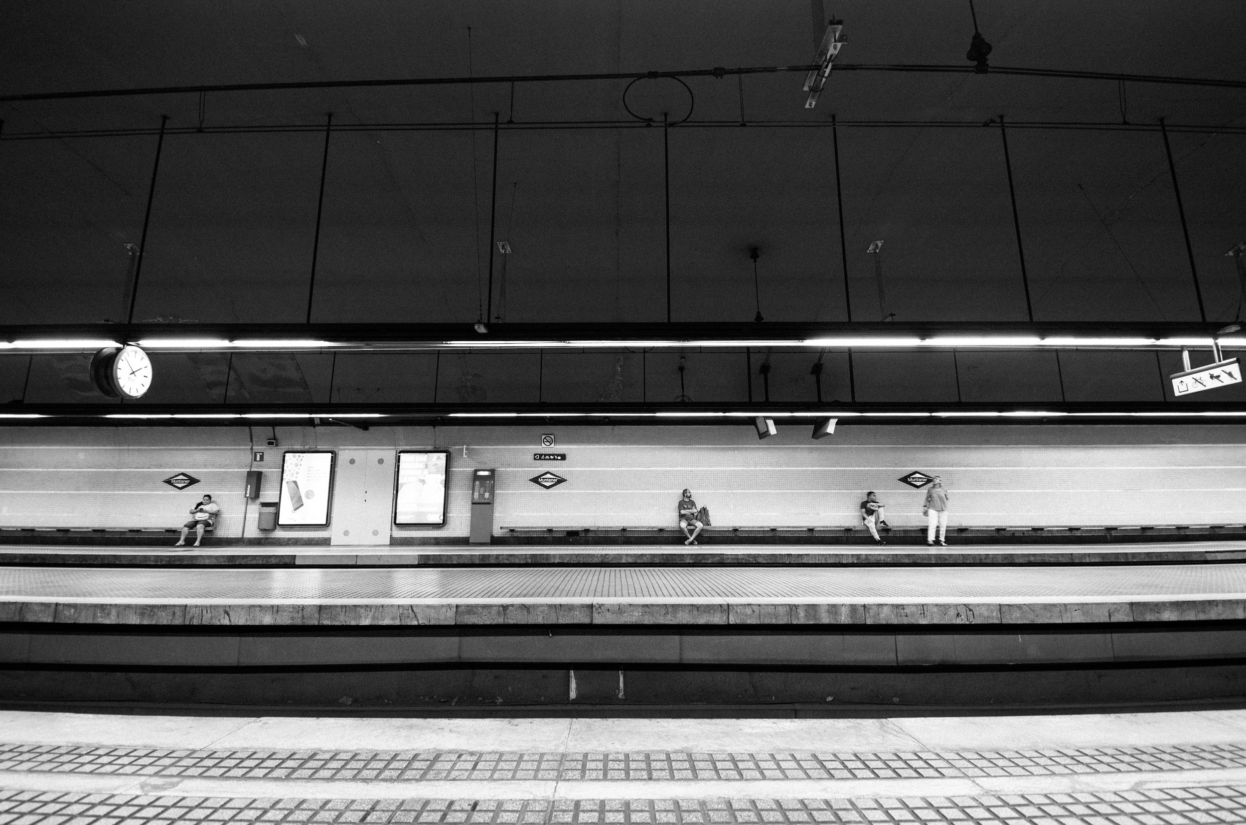 Metro, Saint Gervasi, Barcelona, Spain