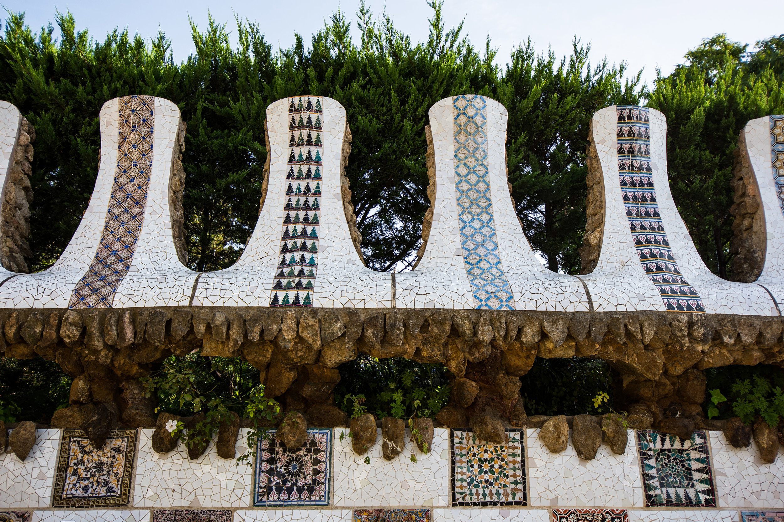 Park Guell, Barcelona, Spain