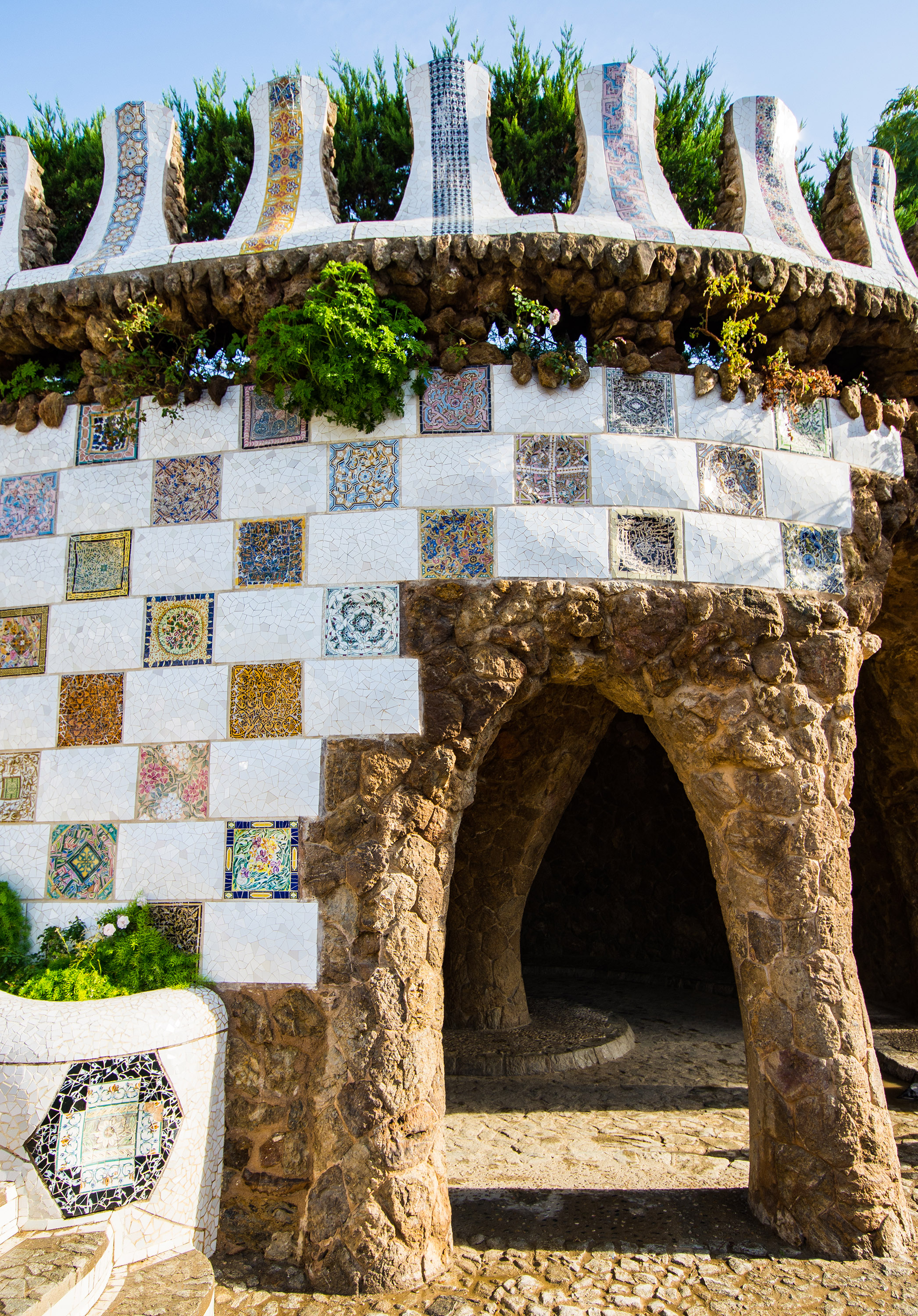 Park Guell, Barcelona, Spain