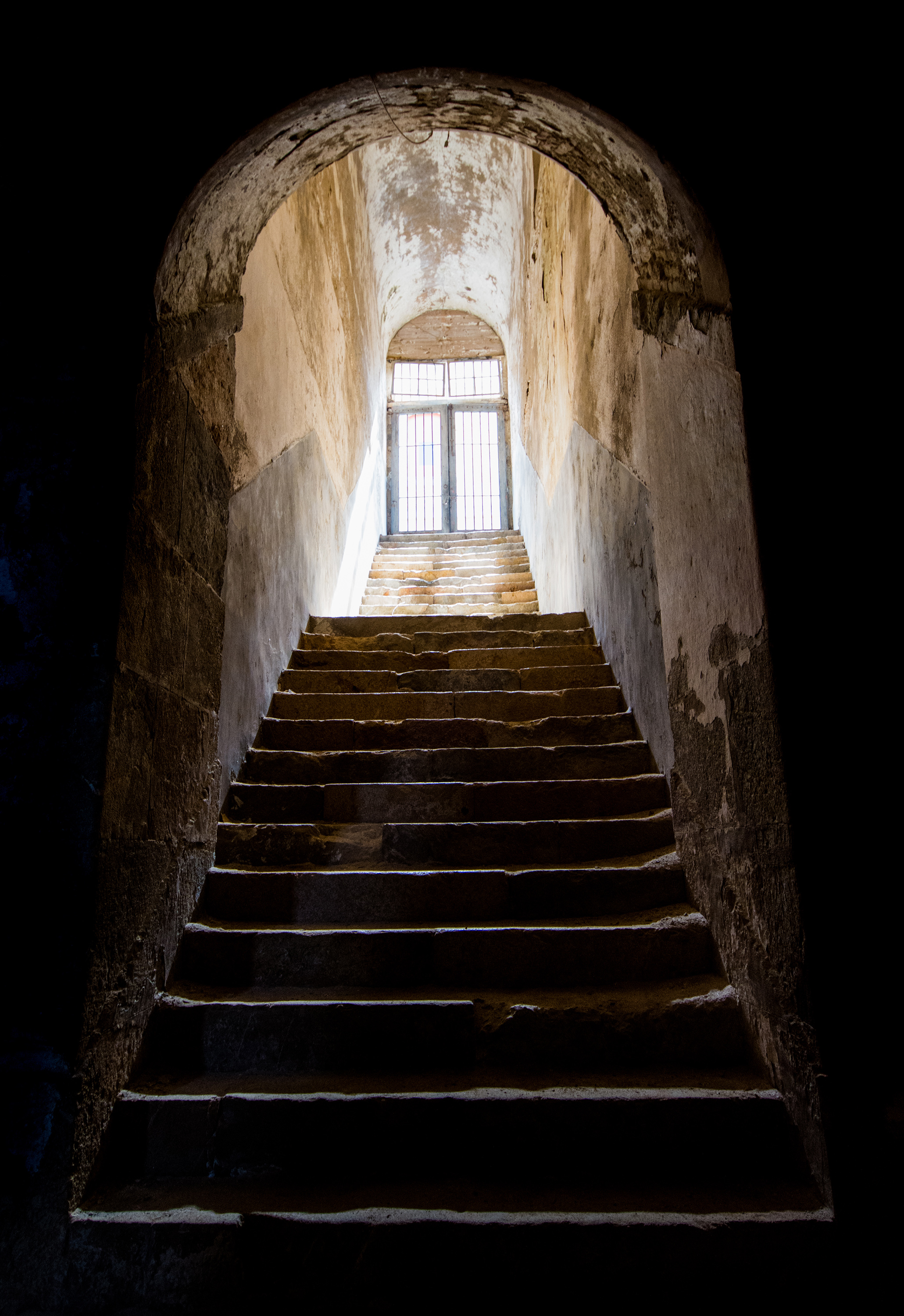 Stairway, Castell De Sant Ferran, Figueres, Spain