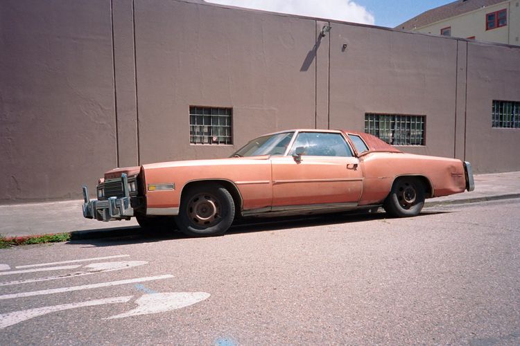 Street parked classics: random photos of cars