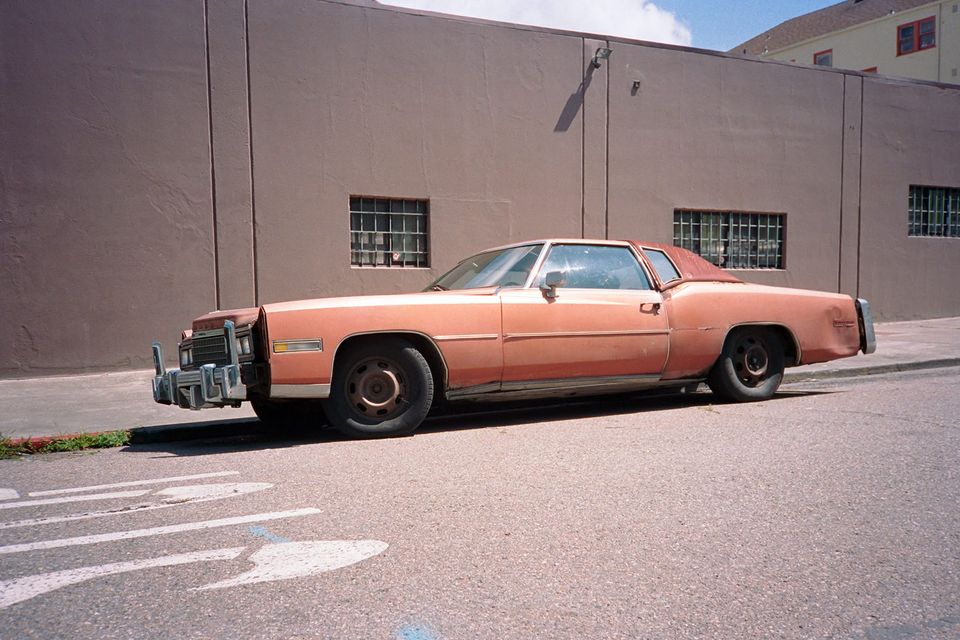 Street parked classics: random photos of cars