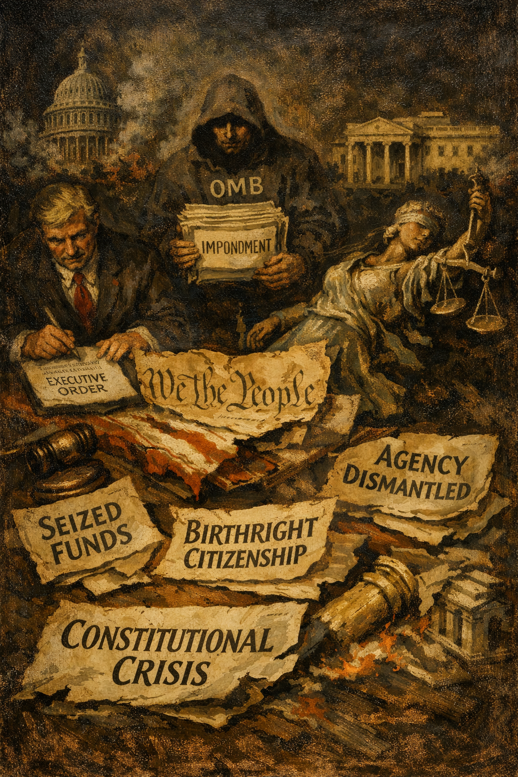 The Executive as Legislature: Constitutional Structure and the Second Trump Administration's Systematic Displacement of Congressional Authority
