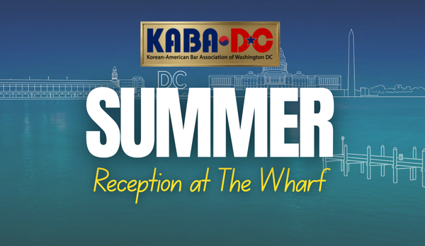 [KABA-DC] ⏳One week left! Early Bird tickets for KABA-DC’s Summer Reception
