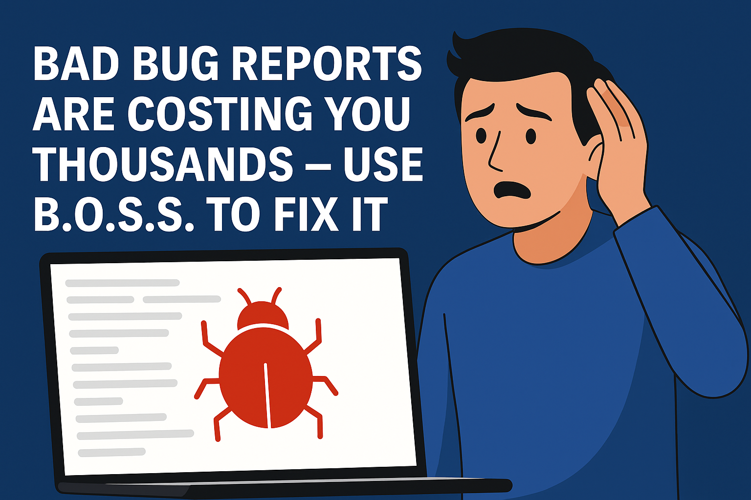 Bad Bug Reports Are Costing You Thousands— Use B.O.S.S. to Fix It