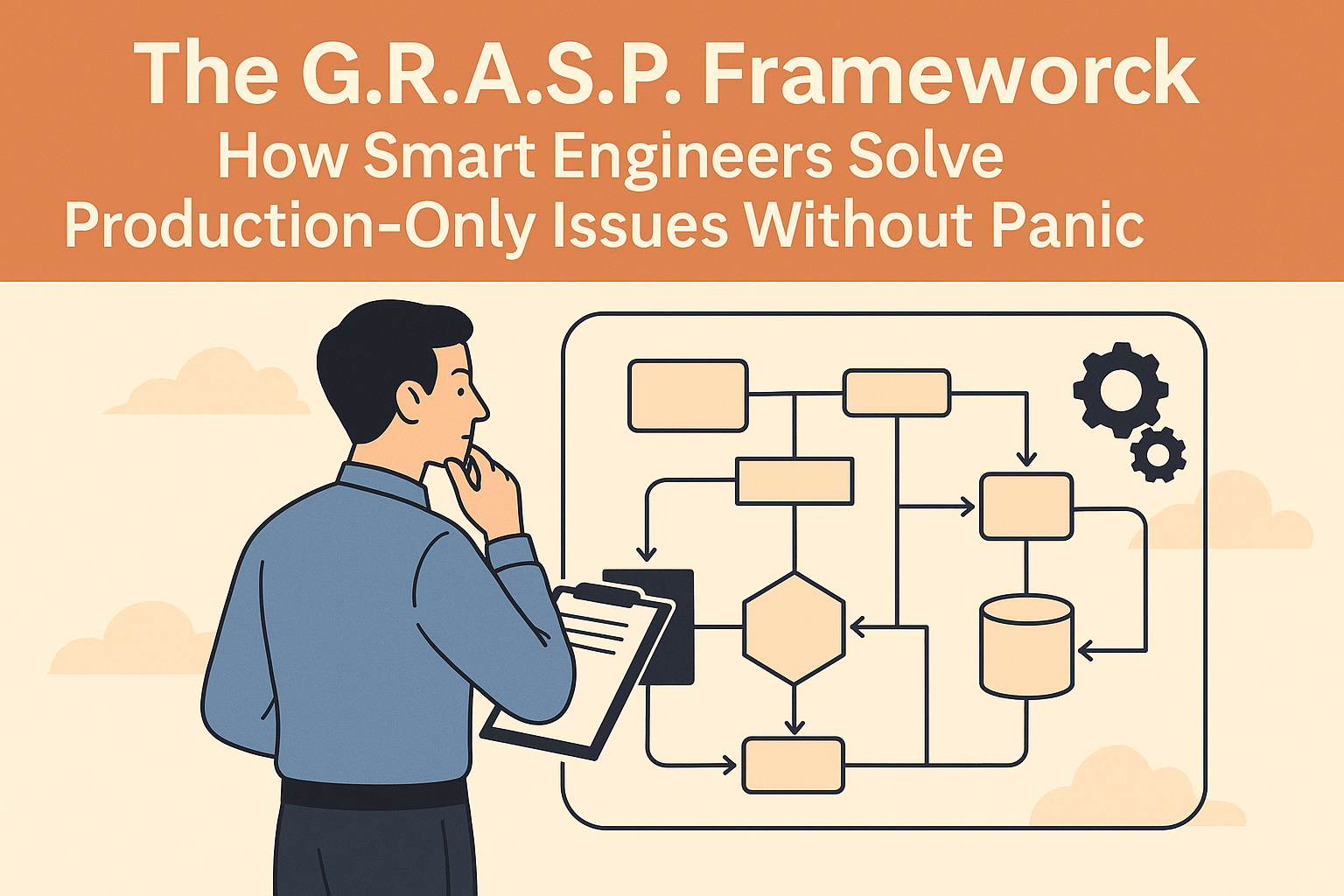 The G.R.A.S.P. Framework: How Smart Engineers Solve Production-Only Issues Without Panic