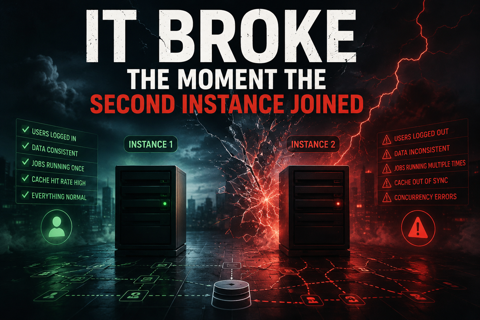 It Broke the Moment the Second Server Joined