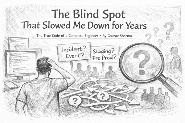 The Blind Spot That Slowed Me Down for Years