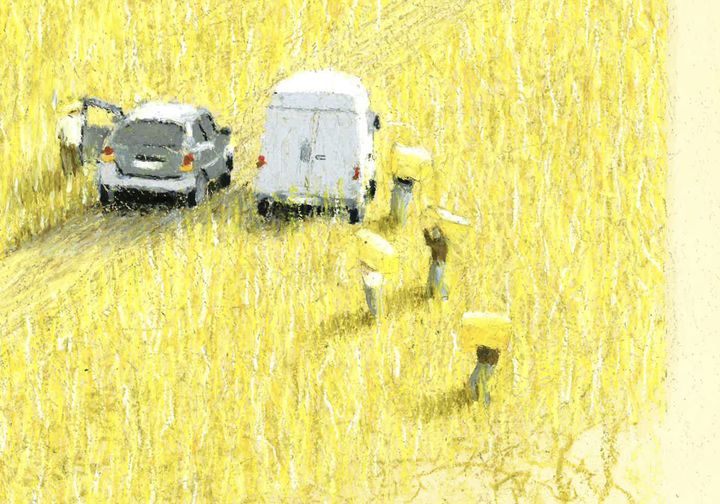 This Artist's Work is a Tribute To Morocco's Countryside