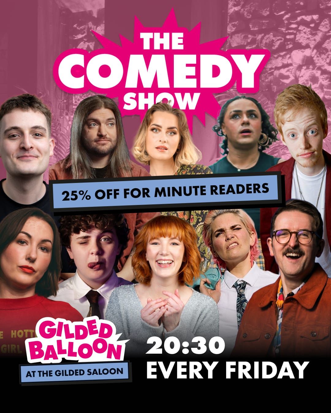 Edinburgh Culture Minute 🪩 30 Sept - 7 Oct 2026