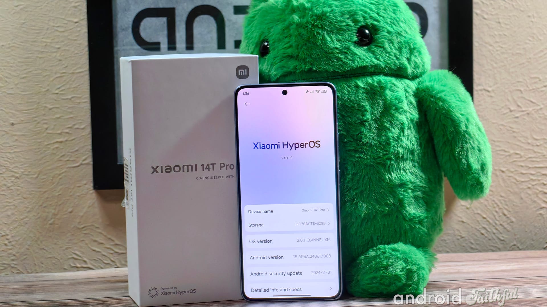 HyperOS 2 running on the Xiaomi 14T Pro. Credits: Mishaal Rahman.