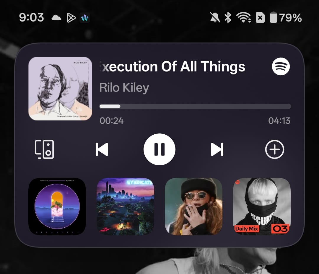 A screenshot of the new overlay.