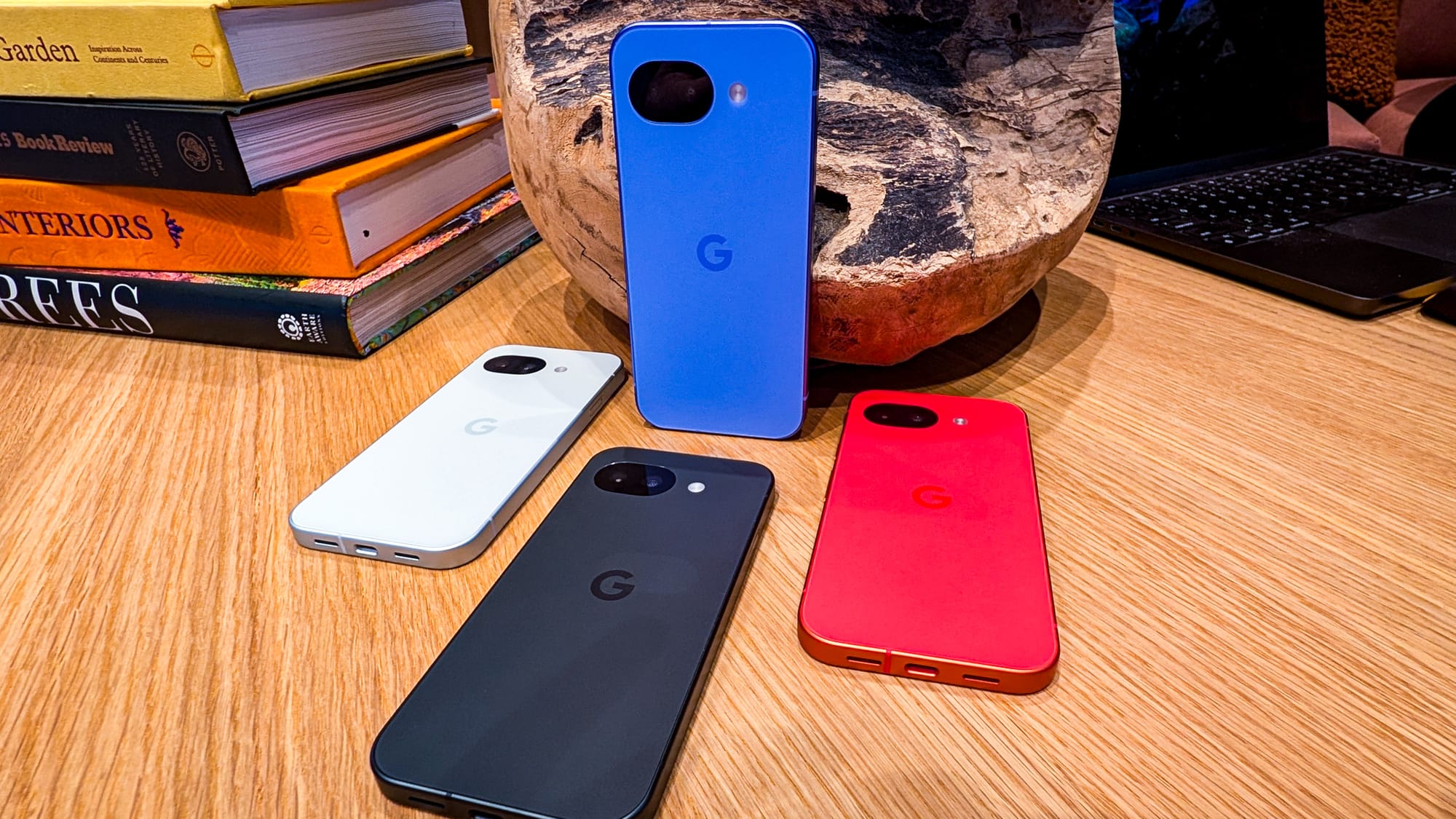 A photo of the four PIxel 10a colorways