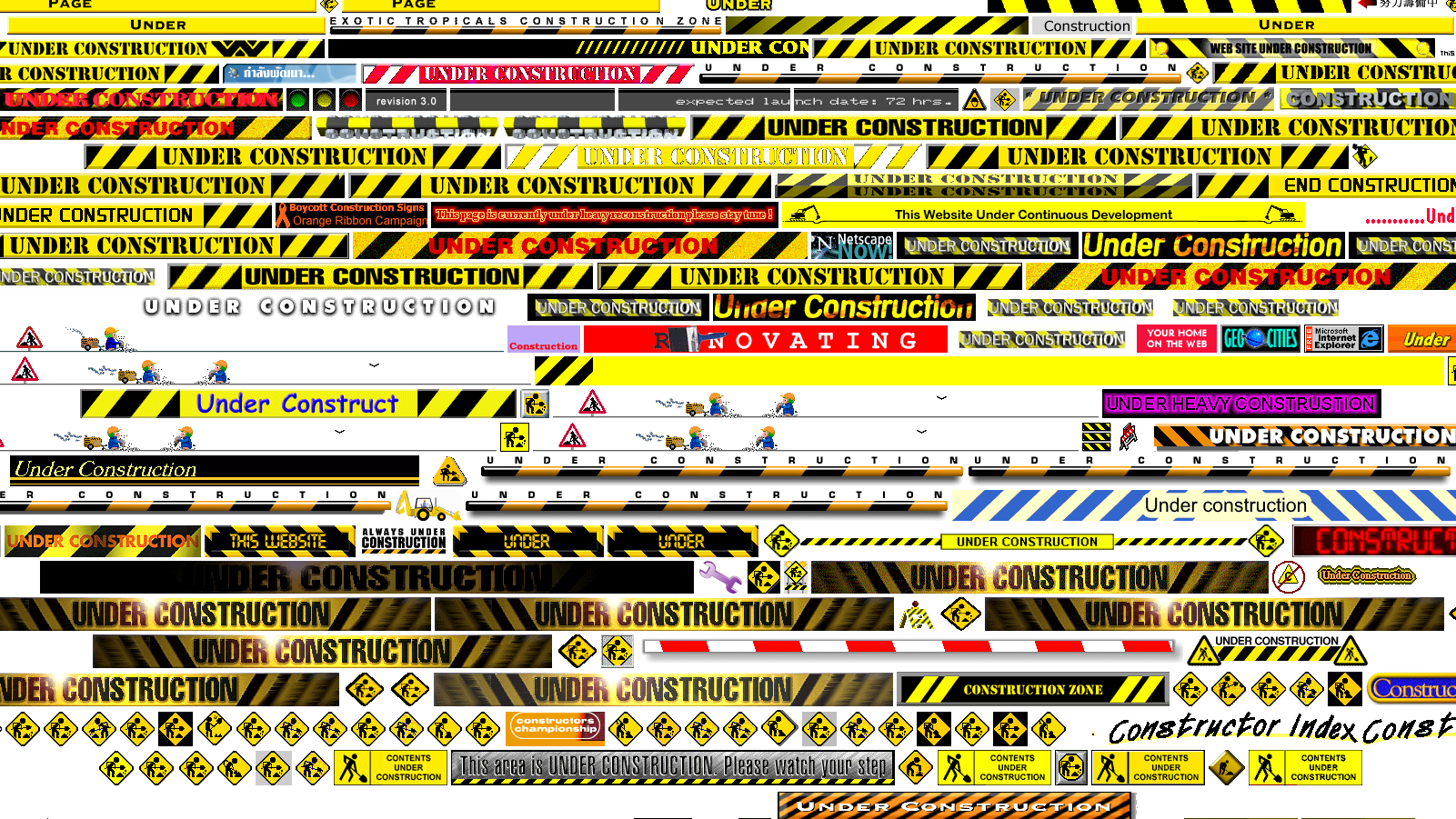 Still Under Construction