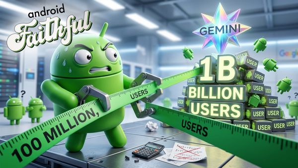 One Billion Gemini "Users" - Android Faithful #164