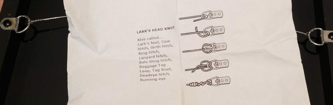 Larks Head Knot