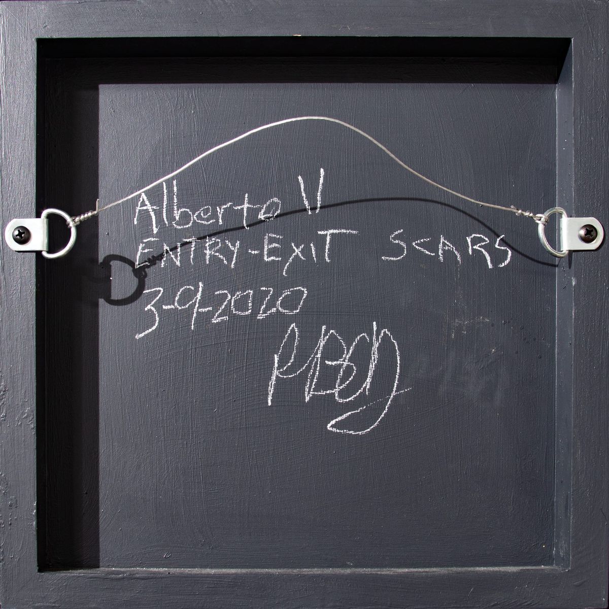 'Alberto V Entry-Exit Scars, 3-9-2020,' Looking for a Home, Inventory Clearance, 6-1-2026