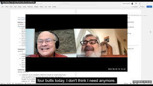 Just Saying, Fred and Richard talk Art and Money