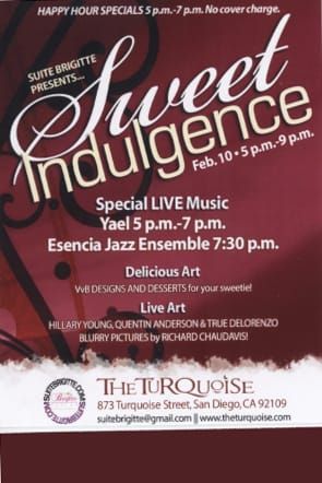 Sweet Indulgence at the Turquoise, 4-14-2011