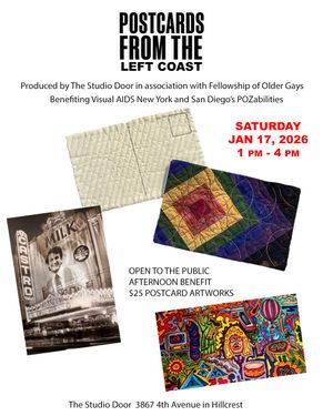 Postcards from the Left Coast, 1-17-2026 at the Studio Door