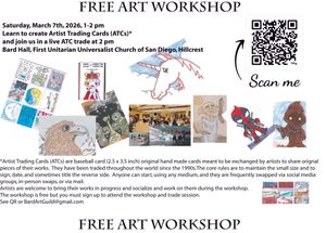 Free ATC workshop at Bard Hall 3-7-2026 1-2 with trading 2-3