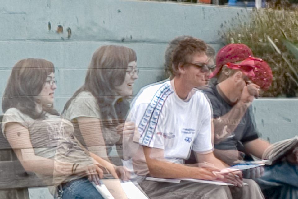 2 Sketches of a La Jolla Sketch group, 6-17-2005