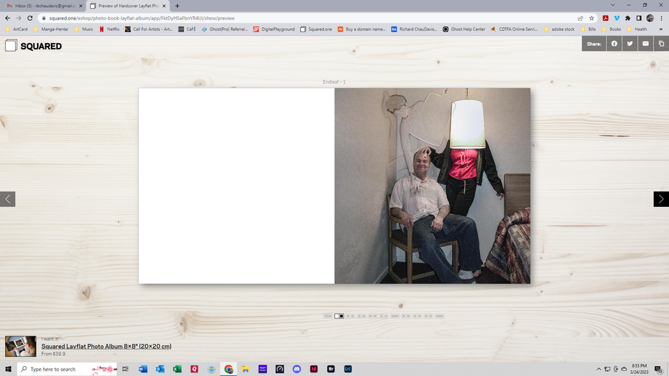 Room Service Bookmarks, 2005